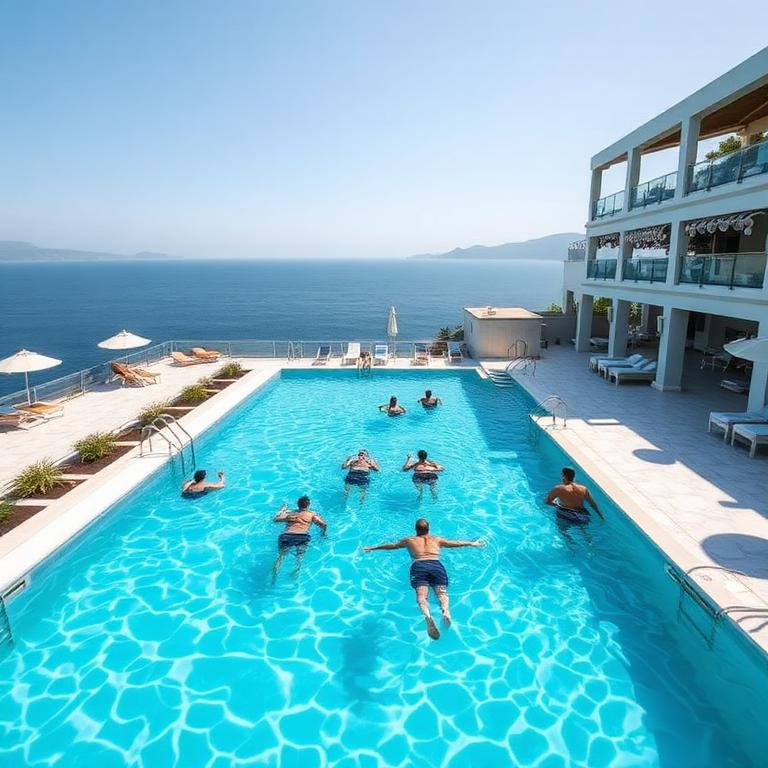 Pool at noon