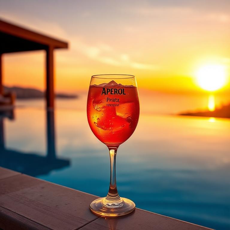 Sunset spritz